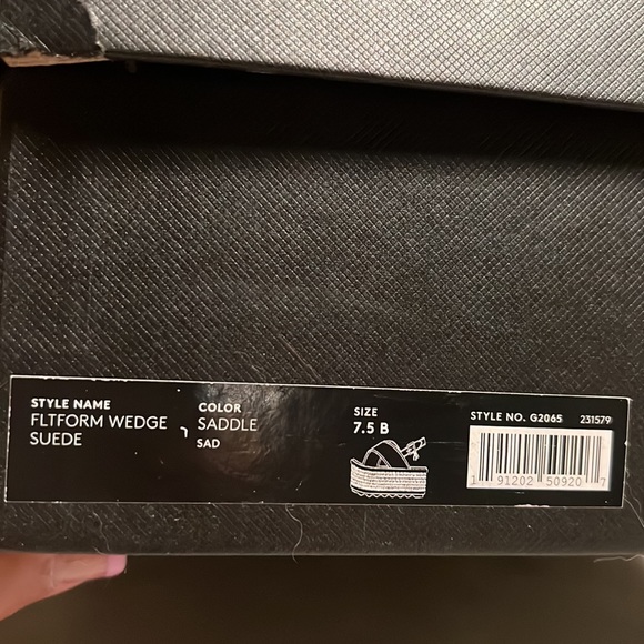 Coach Flitform Wedge in saddle - Picture 7 of 7